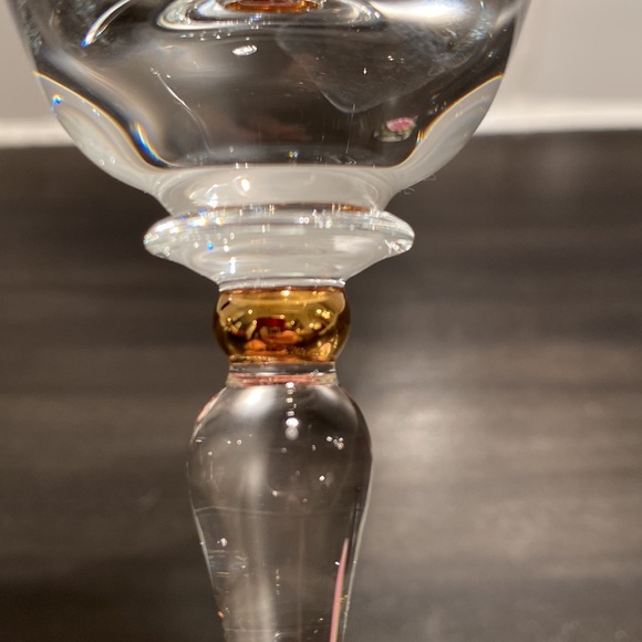 Crystal wine goblets - Picture 3 of 7